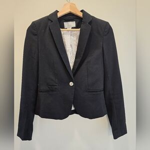H&M • Tailored Black Blazer Suit Jacket